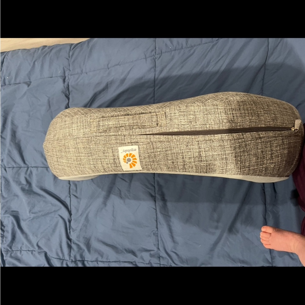 Gray ergo baby Pregnancy Pillow